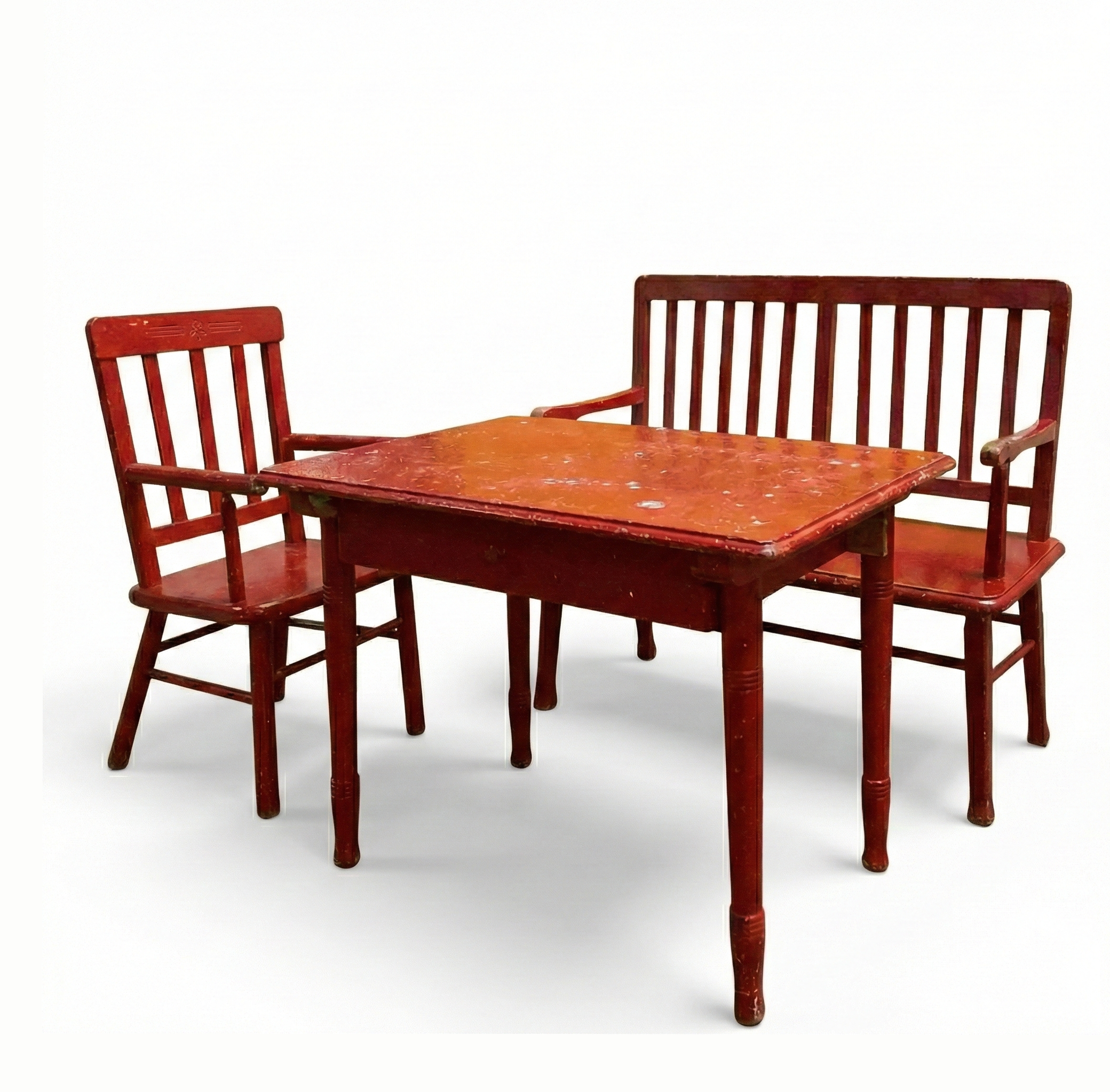 Holzmöbel vor dem Ablaugen